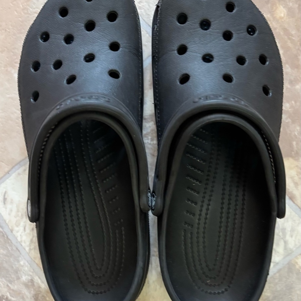 Crocs Black Slip-On